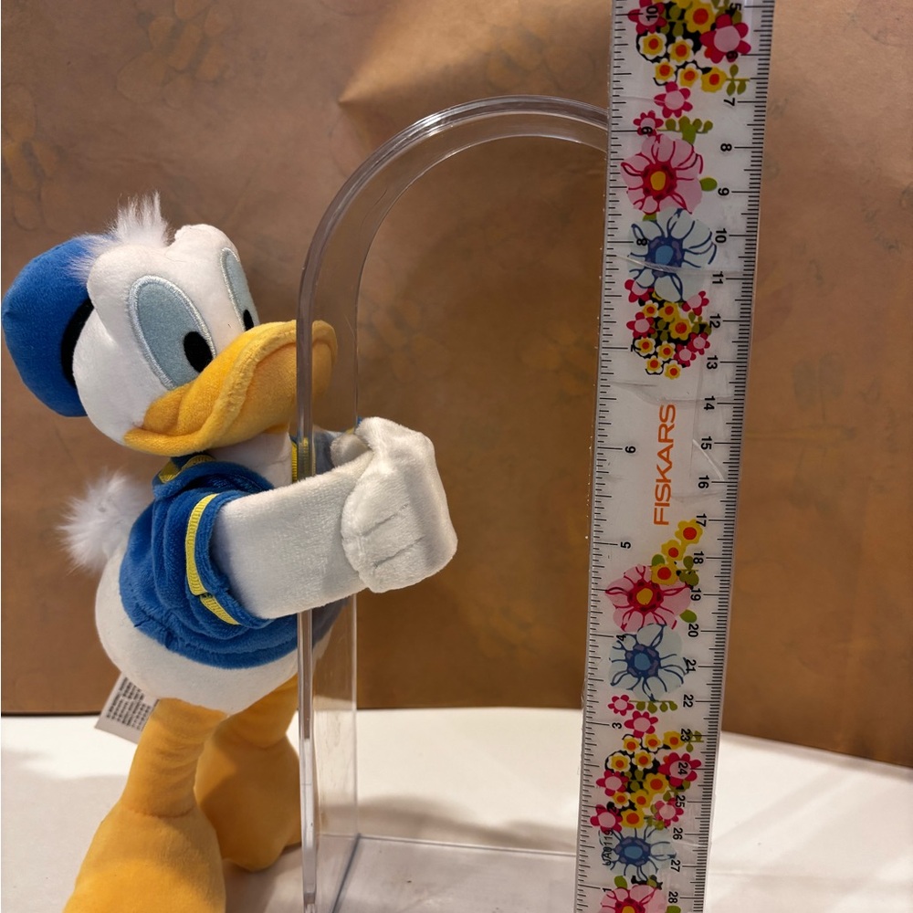 DISNEY PARKS DONALD DUCK SNUGGLE SNAPPER PLUSH SLAP BRACELET 9"